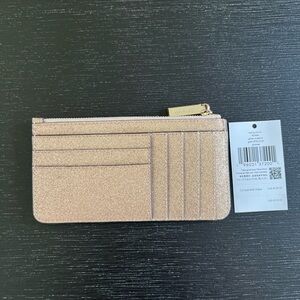Kate Spade Metallic Gold Credit Card Holder
